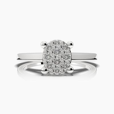 Cluster Diamond Ring TN69209 - Image 2