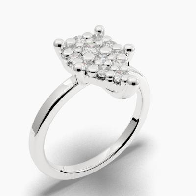 Cluster Diamond Ring TN69223 - Image 1