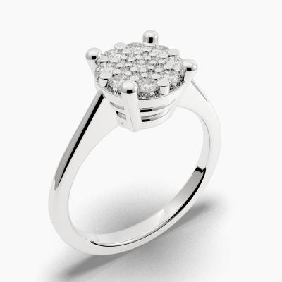 Cluster Diamond Ring TN69225 - Image 1