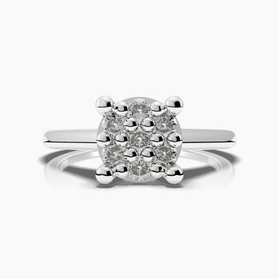 Cluster Diamond Ring TN69233 - Image 2