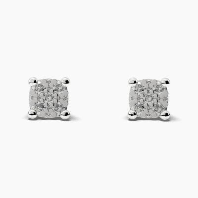 Cluster Diamond Earrings TN29110