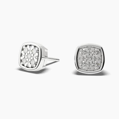 Cluster Diamond Earrings TN29111 - Image 2