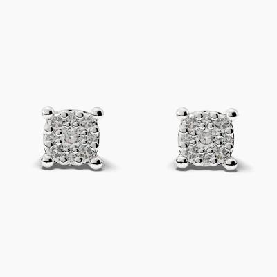 Cluster Diamond Earrings TN29112 - Image 1