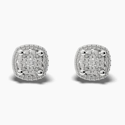 Cluster Diamond Earrings TN29113