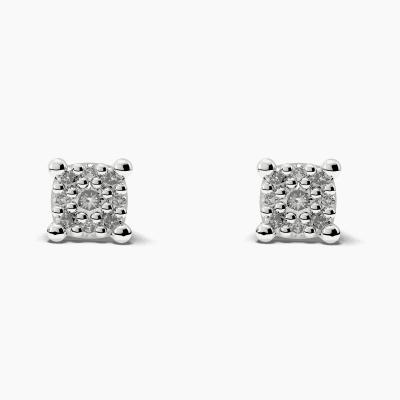 Cluster Diamond Earrings TN29114