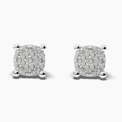 Cluster Diamond Earrings TN29115