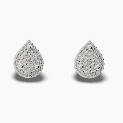 Cluster Diamond Earrings TN29123