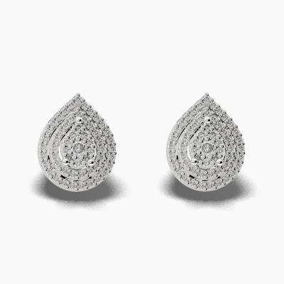 Cluster Diamond Earrings TN29126