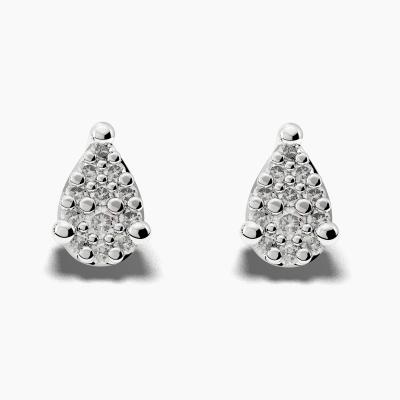 Cluster Diamond Earrings TN29127