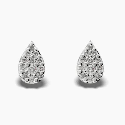 Cluster Diamond Earrings TN29128 - Image 1