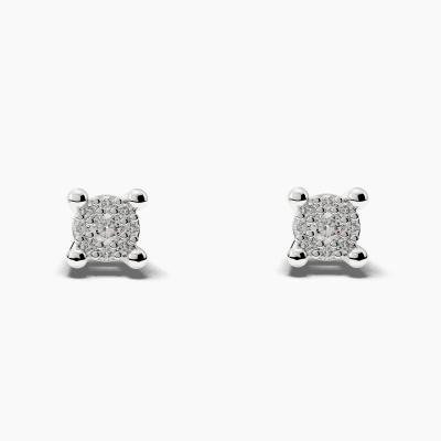 Cluster Diamond Earrings TN29129