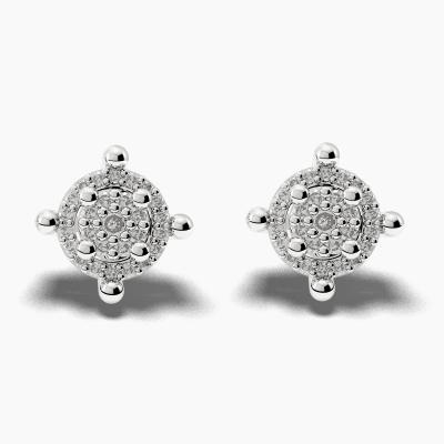 Cluster Diamond Earrings TN29134