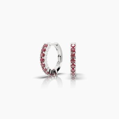 Rubies Hoop Earrings TN24233