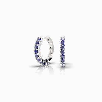Sapphires Hoop Earrings TN24234