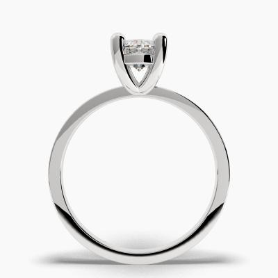 Solitaire Ring with an Oval-Cut Diamond TN60916 - Image 4