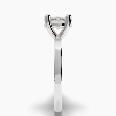 Solitaire Ring with an Oval-Cut Diamond TN60917 - Image 3