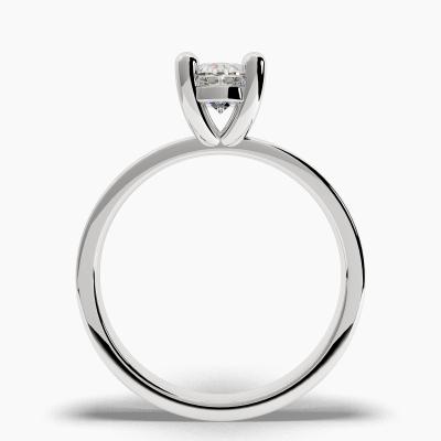 Μονόπετρο Δαχτυλίδι με Διαμάντι σε κοπή Oval Cut TN60918 - Image 4