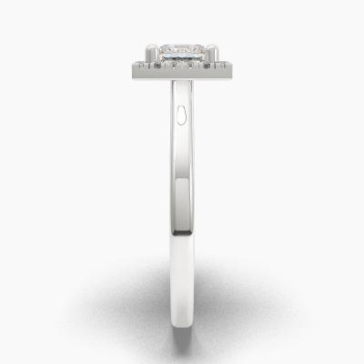 Halo Diamond Engagement Ring TN62228 - Image 3