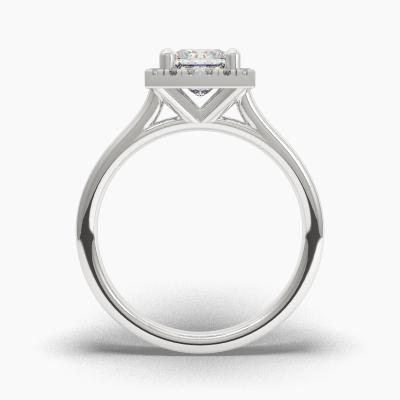 Halo Diamond Engagement Ring TN62229 - Image 4