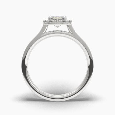 Halo Diamond Engagement Ring TN62231 - Image 4