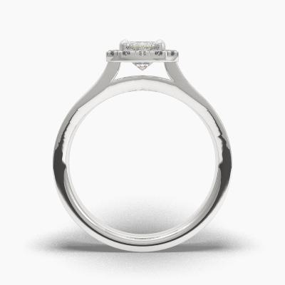 Halo Diamond Engagement Ring TN62232 - Image 4
