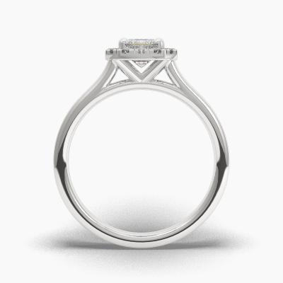 Halo Diamond Engagement Ring TN62234 - Image 4