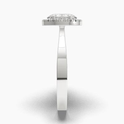 Halo Diamond Engagement Ring TN62217 - Image 3