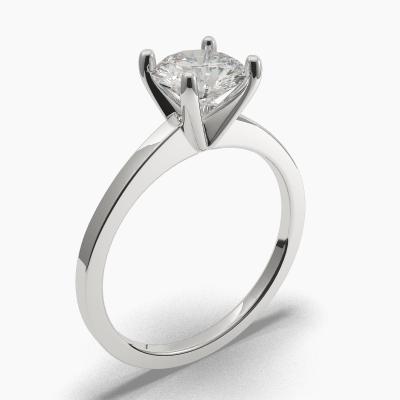 Solitaire Ring with a Brilliant-Cut Diamond TN60204BV