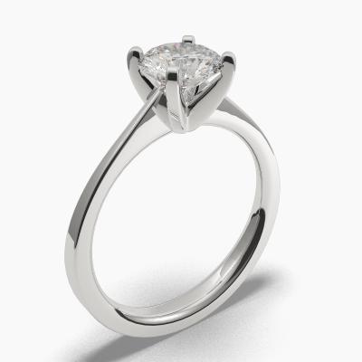 Solitaire Ring with a Brilliant-Cut Diamond TN60314BV