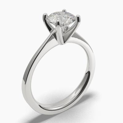 Solitaire Ring with a Brilliant-Cut Diamond TN60316BV - Image 1