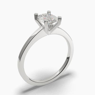 Solitaire Ring with an Oval-Cut Diamond TN60930VA