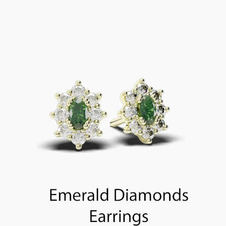 Emerald Diamonds Earrings