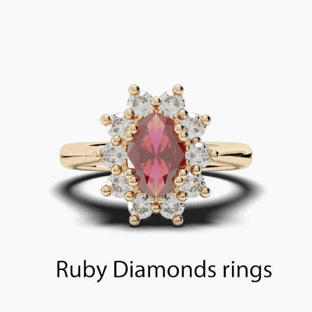 Ruby Diamonds Rings